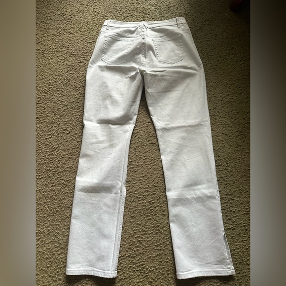 Fashion Nova White Distressed Jeans Size 13 - Picture 2 of 3